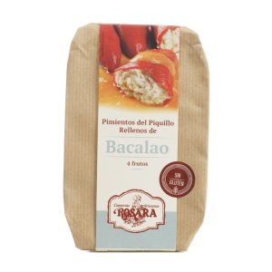 Pimientos Piquillo con Bacalao  - 250 gr