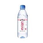 Agua Evian PET -  500ml ( 12 unidades)